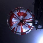 apertura paracadute Perseverance, credits bing